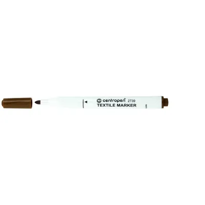 Image de Centropen 2739 marqueur textile - marron