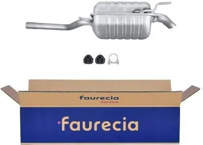 Produktbild von HELLA 8LD 366 033-281 Endschalldämpfer passend für MERCEDES-BENZ C-Klasse Limousine (W202) Auspuff