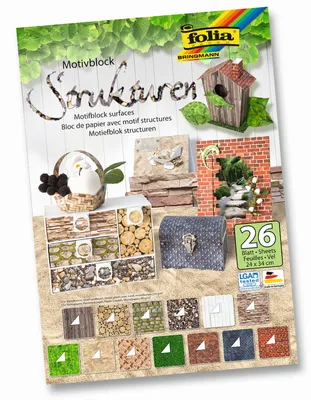 Produktbild von Folia 48149, Kunstpapier, 26 Blätter