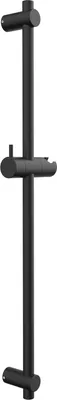 Produktbild von Edelstahl-Duschstange - Verstellbar - 70 cm - Schwarz