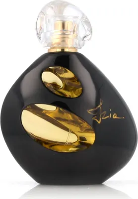 A perfume bottle on a white background.