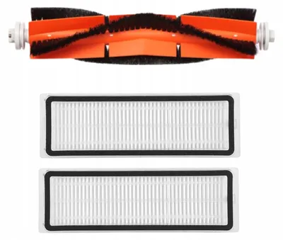 Produktbild von Zubehörset für Xiaomi Vacuum Mop 1C und Dreame F9 - 1 Hauptbürste - 2 HEPA-Filter - 3 Teile