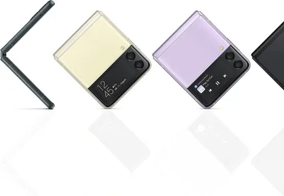 Produktbild von SAMSUNG Galaxy Z Flip 3 SM-F711B/DS 256GB - / Bulk, Farbe:schwarz