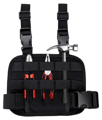 Produktbild von Oberschenkeltasche mit Clip - Multifunktionale Gürteltasche für Handwerker und Outdoor-Einsätze