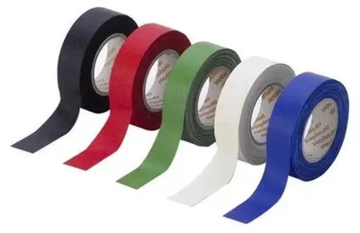 Immagine prodotto di 5 Rotoli Nastro Adesivo in Tessuto Colorato - Multicolore, Strappabile, per Decorazione e Uso Quotidiano