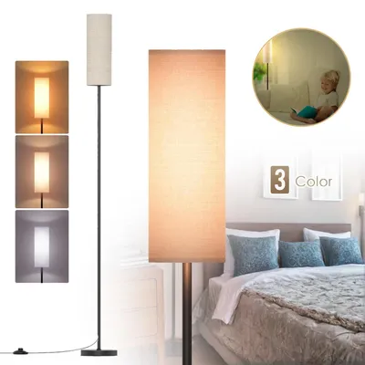 Produktbild von LED-Stehlampe,Dimmbare Wohnzimmer-Stehlampe,3 Farbtemperatur-Stehlampe,Leselampe