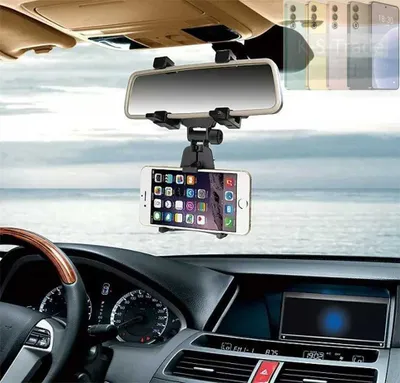 Produktbild von K-S-Trade Smartphone Halterung kompatibel mit Meizu 21 Rückspiegel Halterung schwarz Auto Halterung KFZ Halter