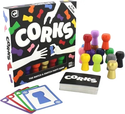 Immagine prodotto di Gioco di carte Professor Puzzle, edizione "Corks", gioco da tavolo per famiglie, multicolore, ideale per feste