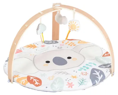 Produktbild von Spieldecke Koala mit Spielbogen und 3 interaktiven Spielzeugen 84x84x49 cm