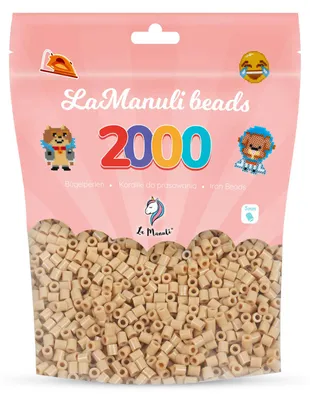 Produktbild von Bügelperlen 2000 HELLBRAUN [LA.W21]