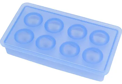 Produktbild von Lurch 00010436, 8 Stück(e), Rechteckig, Eiswürfelbehälter, Blau, Silikon, -40 - 240 °C