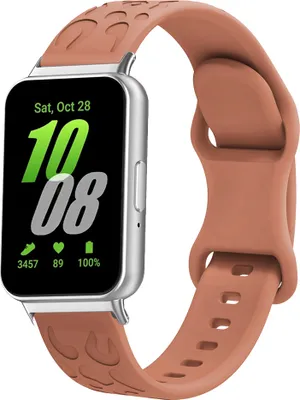 Produktbild von INF Silikonarmband für Samsung Galaxy Fit3 Braun