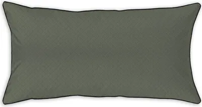 Produktbild von Curt Bauer Mako-Brokat-Damast-Kissenbezug einzeln Dessin 9008 AREZZO Farbe olive-3825 Größe 40x80 cm
