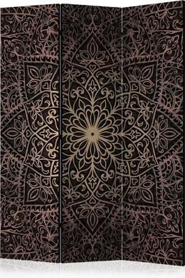 Produktbild von 3-teiliger Doppelseitiger Vlies Paravent - Royal Finesse 135x172 cm Orient f-C-0131-z-b