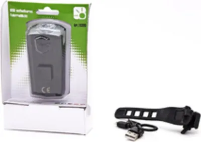 Obrázek produktu pro Nabíjecí světlo USB pro jízdní kola, s nabíjecím kabelem a držákem