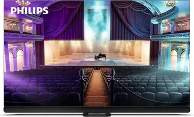 Produktbild von Philips 77OLED908/12, 195,6 cm (77"), 3840 x 2160 Pixel, OLED, Smart-TV, WLAN, Schwarz