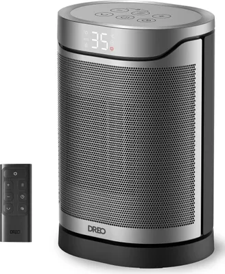 Zdjęcie produktu dla Grzejnik ceramiczny Dreo Heater 318, 1500W, Kolumnowy, Oscylacja 70°, Czarny, Szybkie nagrzewanie
