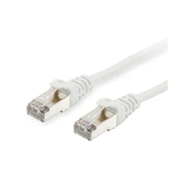 Produktbild von Equip Cat.6A S/FTP Patchkabel, Weiß, 1.5m