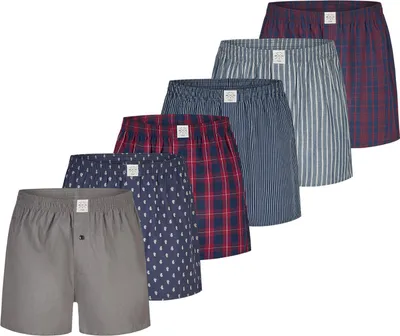 Immagine prodotto di MG-1, confezione da 6 boxer da uomo, modello classico, taglia 152 (assortiti)
