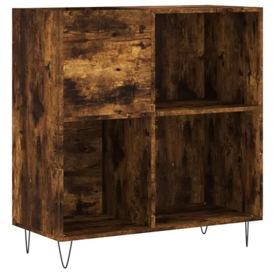 Obrázek produktu pro vidaXL Skříňka na talíře Smoked Oak 84,5x38x89 cm výrobek ze dřeva
