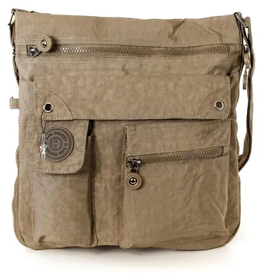Produktbild von Bag Street Nylon Tasche Damenhandtasche stone 31x10x33 OTJ206N