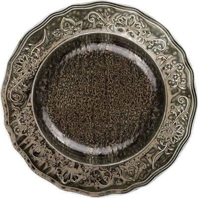 Produktbild von VERLO POEM WETLANDS Suppenteller 30,5 cm – Großer Tiefer Teller in Dunkelgrün, Elegantes Modernes Design, Hochwertige Keramik, Ideal für Suppen, Pasta und Salate, Stilvolles Geschirr, Spülmaschinenfest