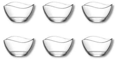 Immagine prodotto di LAV 6-TLG. Ciotole in vetro Vira 310ml Ciotole per dessert Bicchieri in vetro per antipasti