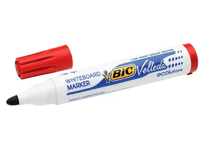 Image de Marqueur BIC pour tableau blanc Velleda 1701 ECOlutions, rot
