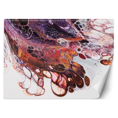 Produktbild von FOTOTAPETE Farbe im Wasser 450x315 cm VLIES Tapete Wandtapete Wandbilder Wanddekoration Design Wohnzimmer Schlafzimmer Flur Büro Küche