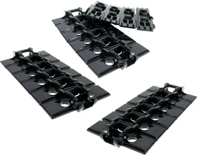 Image de 20x Lego Technic maillons de chaîne 5x3x1 noir tank maillon 88323 42479 57518