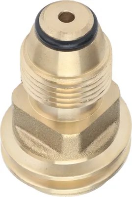 Image de Adaptateur de raccords en laiton pour réservoir de propane Convertit la vanne de service LP TANK POL en tuyau QCC1 Type1