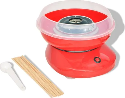 Obrázek produktu pro Stroj na cukrovou vatu 480 W červená