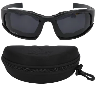 Zdjęcie produktu dla Okulary wojskowe Tactics – okulary rowerowe i sportowe, chroniące przed wiatrem, przeznaczone do aktywności na świeżym powietrzu