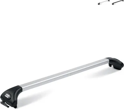 Produktbild von Universale Dachträger Alu Viva 2 RC mit integrierten Schienen - Silver