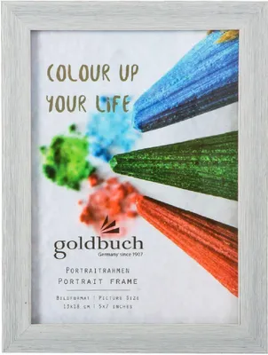 Produktbild von Goldbuch Colour Up Hellgrauer Porträtrahmen für 1 Foto im Format 13 x 18 cm