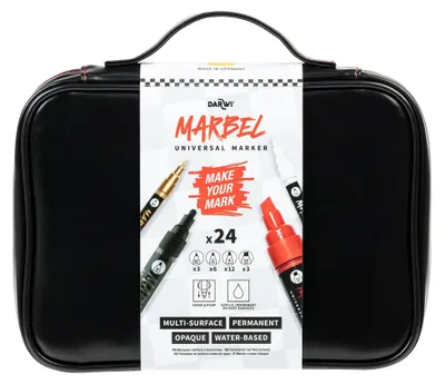 Produktbild von Darwi Marbel Satz von Markern 19 stk