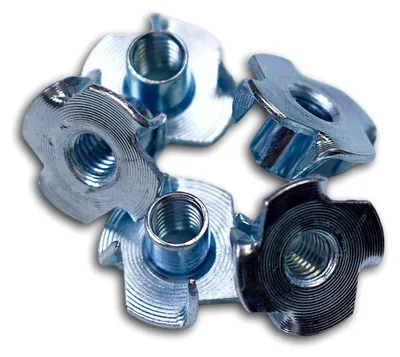 Produktbild von Einschlagmuttern M5x8mm, verzinkt, 100 Stück
