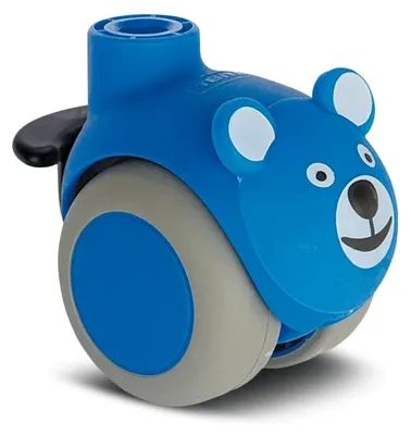 Produktbild von Tente Möbelrolle Ø 50mm Blau mit Bremse Design