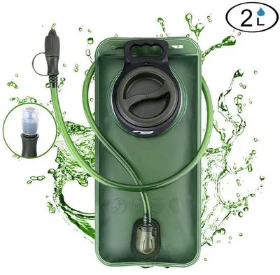 Immagine prodotto di Zaino con serbatoio - 2 litri - Senza BPA - Verde