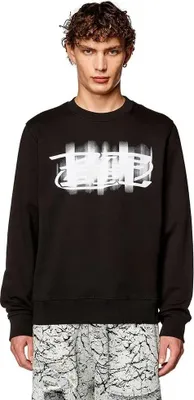 Produktbild von Diesel Ginn N Sweatshirt Schwarz M Herren Schwarz M