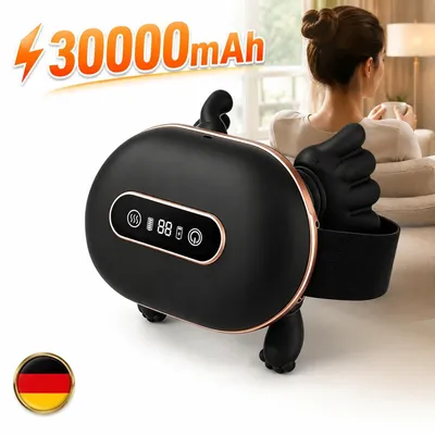 Produktbild von 4D Nackenmassagegerät elektrisch Tiefengewebe – Schmerz- & Muskelentspannung