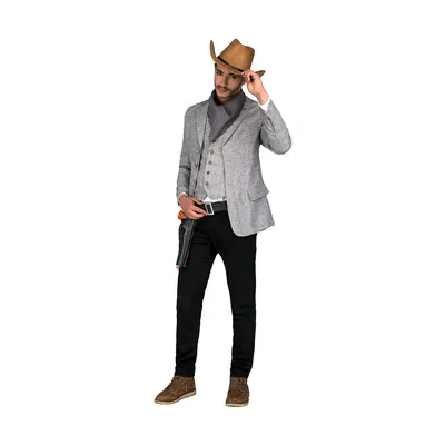 Obrázek produktu pro Převlek pro dospělé My Other Me Grey M/L Revolverheld (4 ks)
