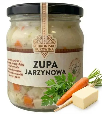 Produktbild von Gemüsesuppe 400 ml - Schronisko Bukowina