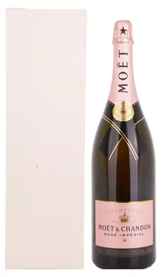Produktbild von Moët & Chandon Champagne ROSÉ IMPÉRIAL Brut 12,5% Vol. 3l in Holzkiste