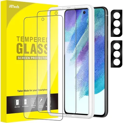 Produktbild von Schutzfolie für Samsung Galaxy S21 FE 5G mit Kameraschutz, 2 Stück