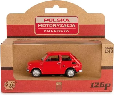 Immagine prodotto di DAFFI Modello Fiat 126p rosso K-572 15729