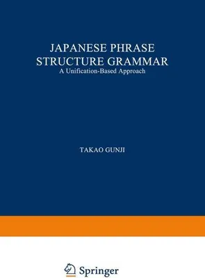 Obrázok produktu pre Japanese Phrase Structure Grammar