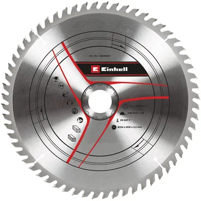 Produktbild von Einhell Stat. Sägen-Zubehör Sbl D 254x30x3,2 Z60