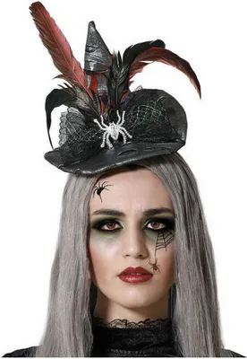 Zdjęcie produktu dla Tiara na Halloween Atosa Czarny Czarny Jeden rozmiar