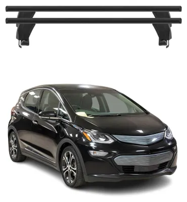 Produktbild von OMAC Menabo Dachträger Grundträger für Chevrolet Bolt 2016-2023 Alu Schwarz, KI-generiertes Bild